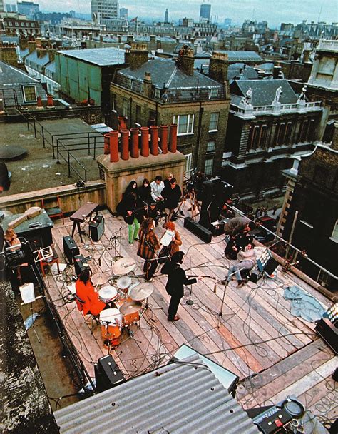 Jan 30, 2024 · But why did the rooftop concert happen and which songs did The Beatles play? Paul McCartney performing on the roof of The Beatles' Saville Row offices, 30 January 1969. Picture: Everett Collection ... 